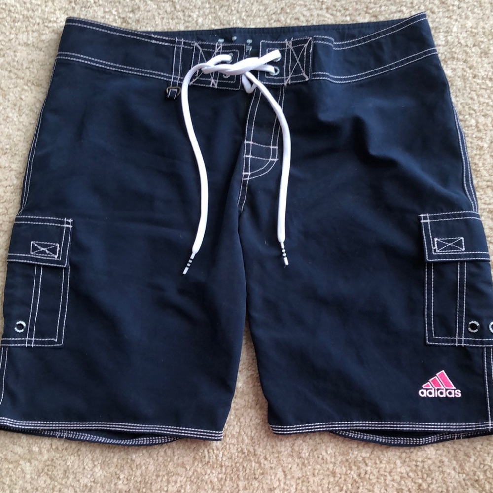 Women’s Adidas board shorts.
